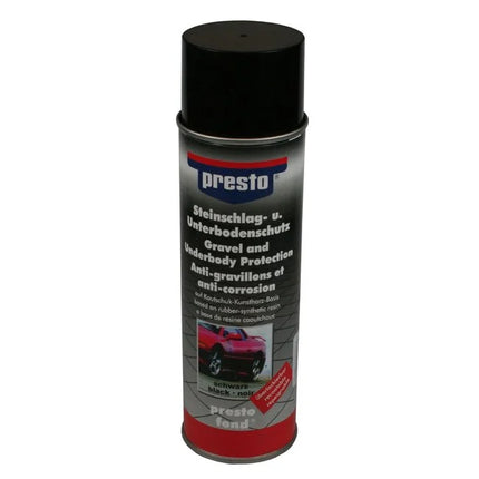 Presto Anti-Steenslag Coating – 500 ml – Zwart – Optimale Bodembescherming
