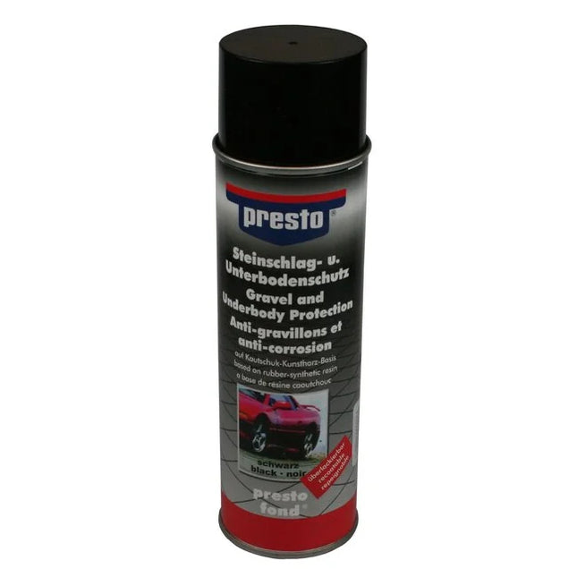 Presto Anti-Steenslag Coating – 500 ml – Zwart – Optimale Bodembescherming