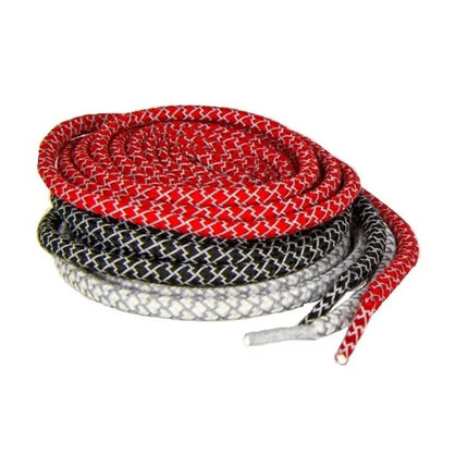 Rucanor Reflecterende Schoenveters - Rond - Rood - 150 cm