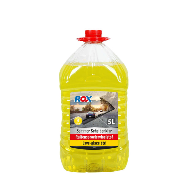 ROX Ruitensproeiervloeistof Zomer - 5 Liter - Kant-en-klaar