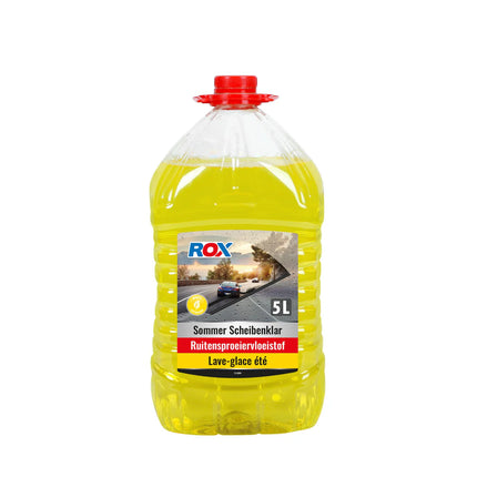 ROX Ruitensproeiervloeistof Zomer - 5 Liter - Kant-en-klaar
