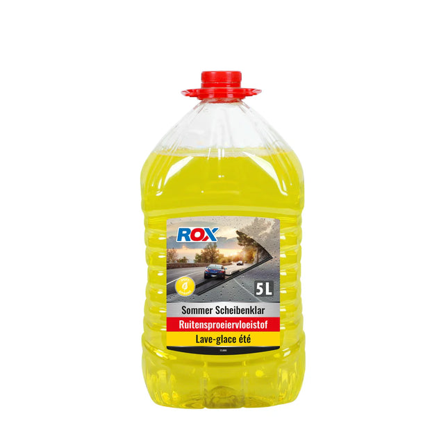 ROX Ruitensproeiervloeistof Zomer - 5 Liter - Kant-en-klaar
