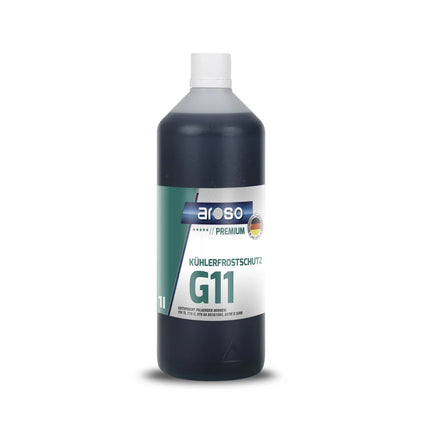 AROSO Koelvloeistof G11 -35°C - 1 Liter - Blauw/Groen