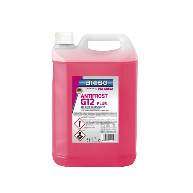 AROSO Koelvloeistof G12 -35°C - 5 Liter - Roze/Violet
